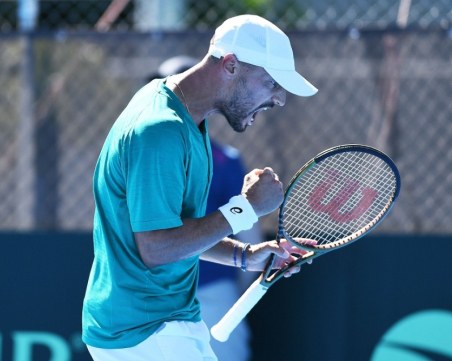 Историческо! Националите ни по тенис победиха Нова Зеландия и се класираха за Световна група I за Купа 