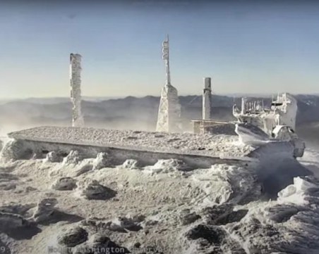 Като пейзаж от друга планета: Екстремно ниски температури в САЩ