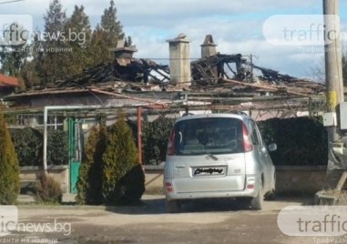 Мъжът, който пострада при пожар в къща в село Крумово,