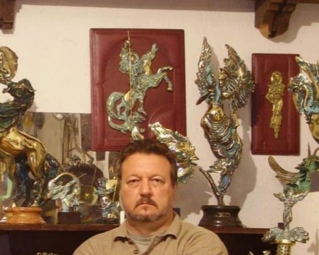 Андрей Москов празнува 65-годишнина със скулптурна изложба в Пловдив