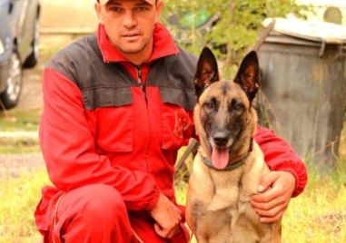 Куче от Планинско спасителна служба – Разлог е спасило затрупана