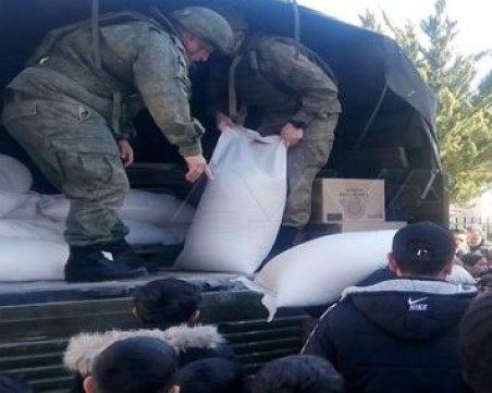 Руската военна авиация достави в Сирия над 20 тона хуманитарна помощ