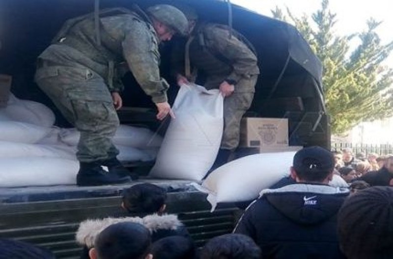 Руската военна авиация достави в Сирия над 20 тона хуманитарна помощ
