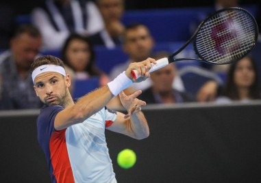 Григор Димитров записа убедителна победа в първия кръг на турнира