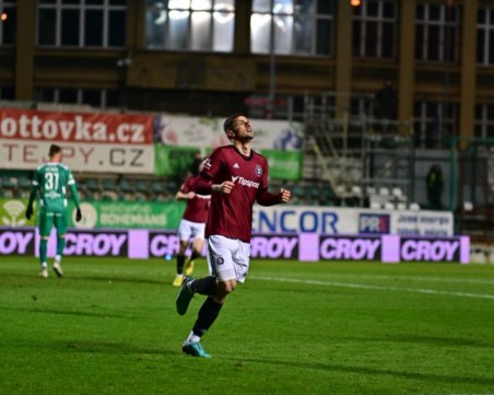 Мартин Минчев с гол за Спарта Прага