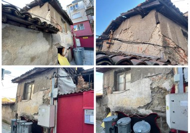 Стара къща която се руши заплашва жителите на улица Мърквичка