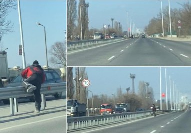 Мъж камикадзе изскочи на платното на Асеновградско шосе в най натовареното