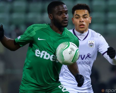 Лудогорец победи Андерлехт и е с гол аванс за реванша