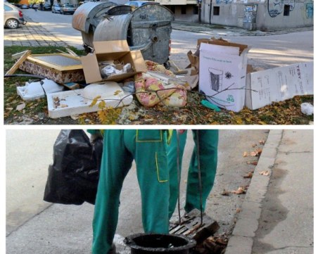 Чистят шахтите и събират едрогабаритни отпадъци в Пловдив по график