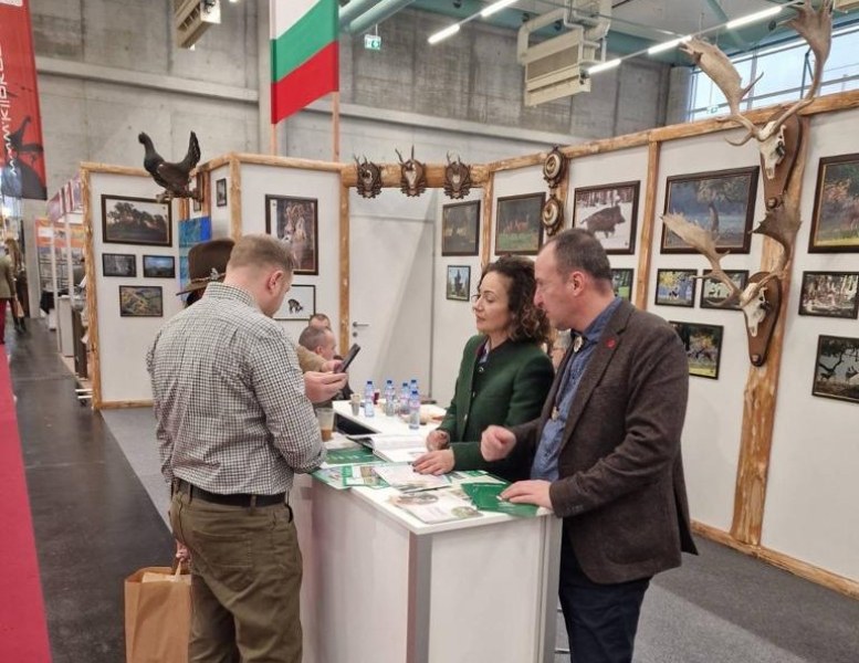 България представя ловни капитални трофеи на международното ловно изложение в