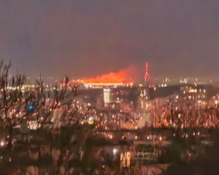 Пожар избухна и край София