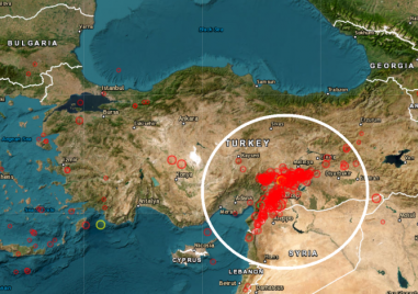 Ново силно земетресение удари границата между Турция и Сирия Това
