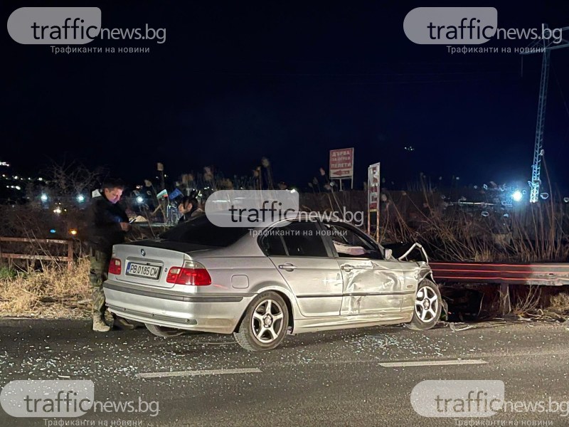 Тежка катастрофа стана на Околовръстния път край Пловдив, научи TrafficNews.