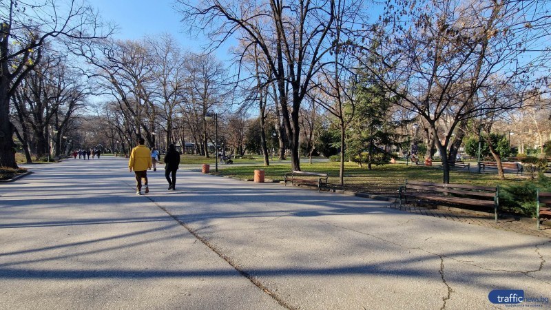Вятърът в Пловдив стихва, температурите се повишават