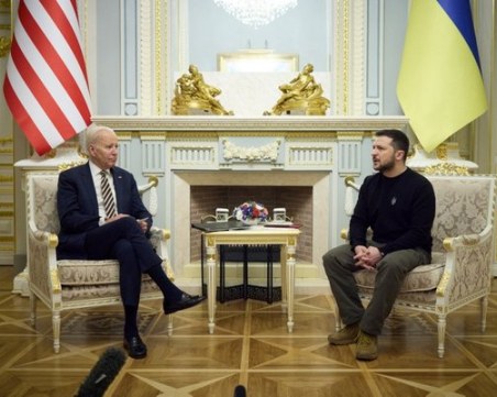 Байдън: Подкрепата ни за Украйна остава непоколебима