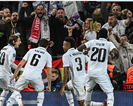 Феноменален Реал направи знаменит обрат срещу Ливърпул и се доближи до четвъртфиналите