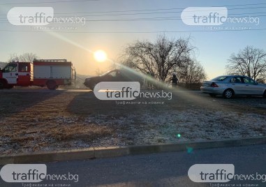 Пожарът на околовръстното край Пловдив за който TrafficNews съобщи по рано е
