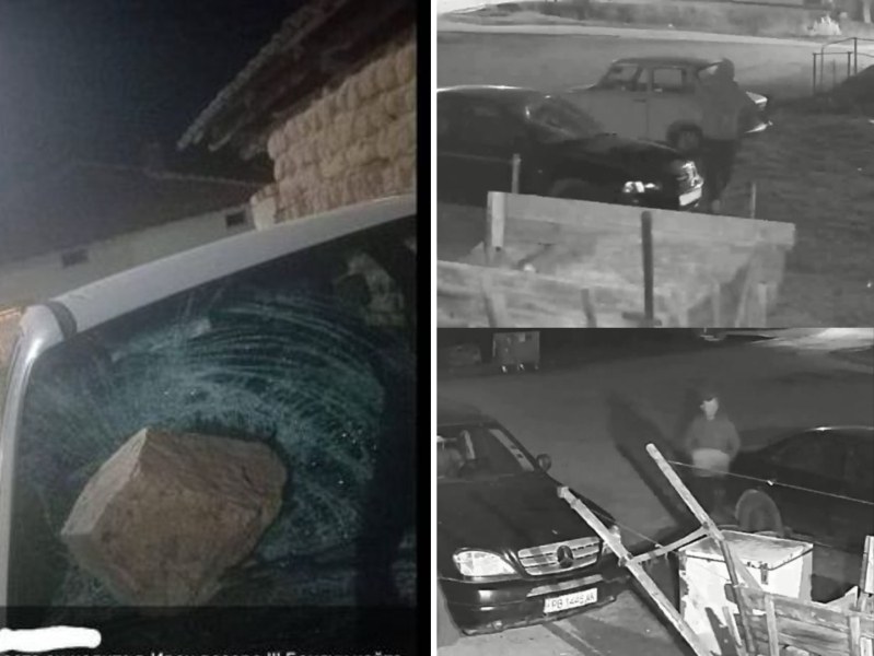 Мъж с психични проблеми потроши три автомобила в пловдивско село