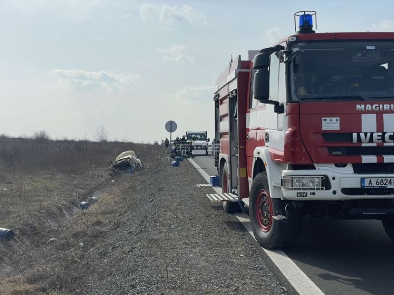 Тежка катастрофа на пътя Бургас-Слънчев бряг отне живота на мъж.