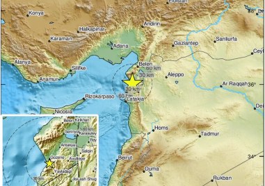 Европейският средиземноморски сеизмологичен център регистрира ново земетресение с магнитуд 4 4