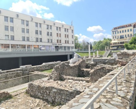 С реставрацията на източната и южната част: Форумът на античния Филипопол възкръсва за туристи