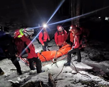 Тежка акция в Троянския балкан, спасиха алпинист