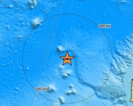 Земетресение от 4,6 по Рихтер удари остров Мадейра