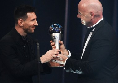 Световният шампион с Аржентина Лионел Меси спечели наградата FIFA The Best