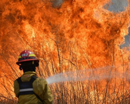 Пожар остави повече от половината Аржентина без ток