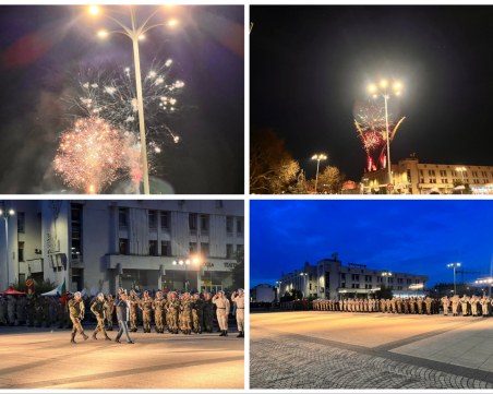 Тържествена заря-проверка закри събитията за 3 март в Пловдив