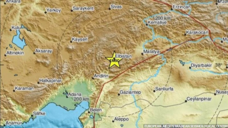 Поредна серия от земетресения с магнитуди над 4 бяха регистрирани