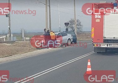 Тежка катастрофа затруднява движението по пътя Пловдив КарловоПрочетете ощеПо