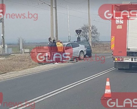 Още една катастрофа днес, този път на пътя Пловдив - Карлово