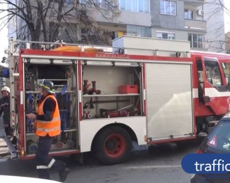 Пожар избухна в цех в Пловдивско