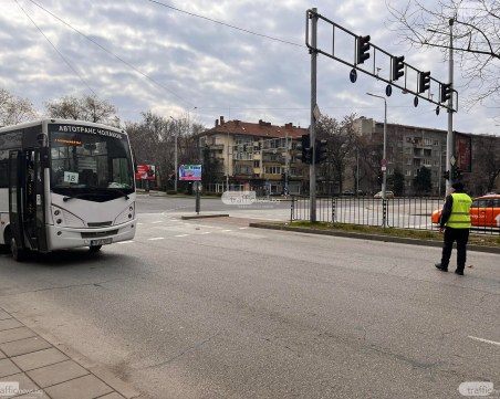 Жената блъсната от автобус в Пловдив е на 68 години