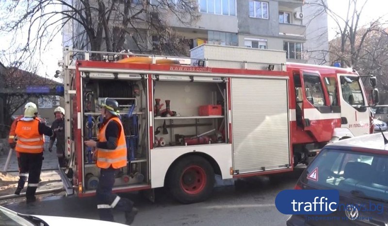 Пожар избухна в цех в Пловдивско