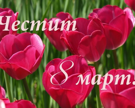 Честит 8 март, дами!