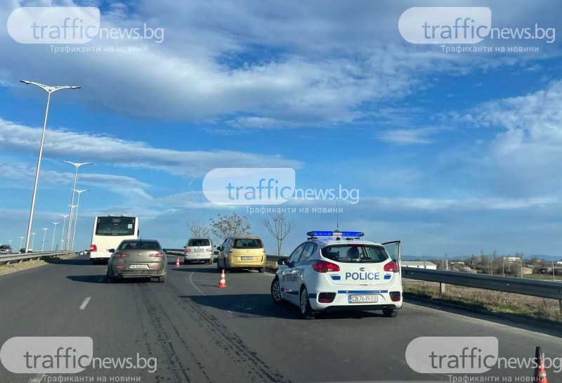 Колоездач е бил блъснат от автомобил на изхода на Пловдив