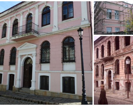 Експозиция с ютии, детски център, реставрационно ателие и приемни в новата сграда на Етнографския музей