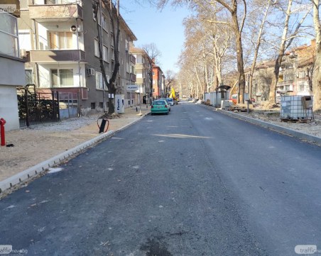 Пускат движението по южното платно на бул. „Хаджи Димитър
