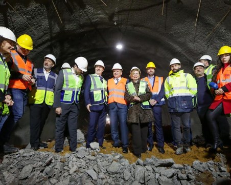 Вицепремиерът Христо Алексиев: За първи път от 50 г. насам в България се изгради нов жп тунел