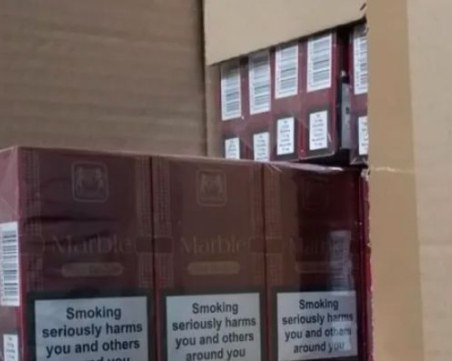 ГДБОП разби склад за нелегални цигари