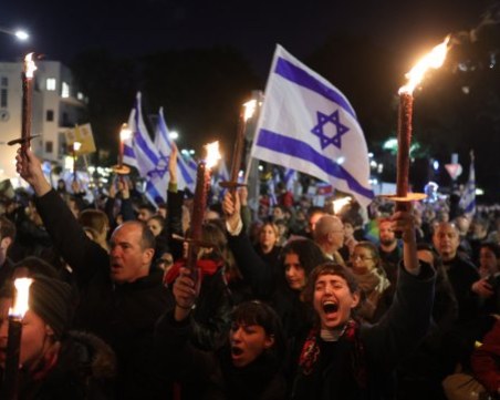 Трети месец протести срещу съдебната реформа в Израел