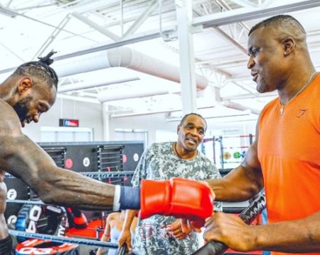 UFC звездата Франсис Нгану призна, че се е договорил с Уайлдър за двубои