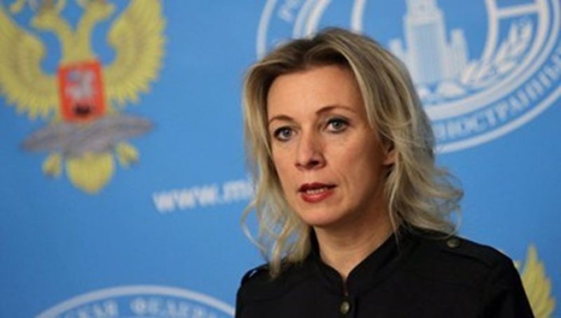 Говорителката на руското външно министерство Мария Захарова нарече в своя