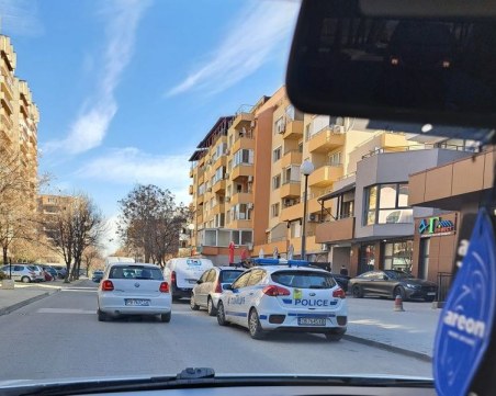 Акция срещу неправилно паркиране на улица в Кючука