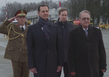 Президентът на Сирия Башар Асад пристигна на посещение в Москва