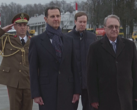 Башар Асад пристигна в Москва, среща се с Путин