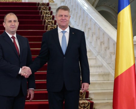 Президентът: Приоритетна обща цел за България и Румъния е Шенген