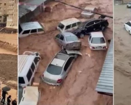 След земетресенията - воден апокалипсис в Турция! Има много жертви